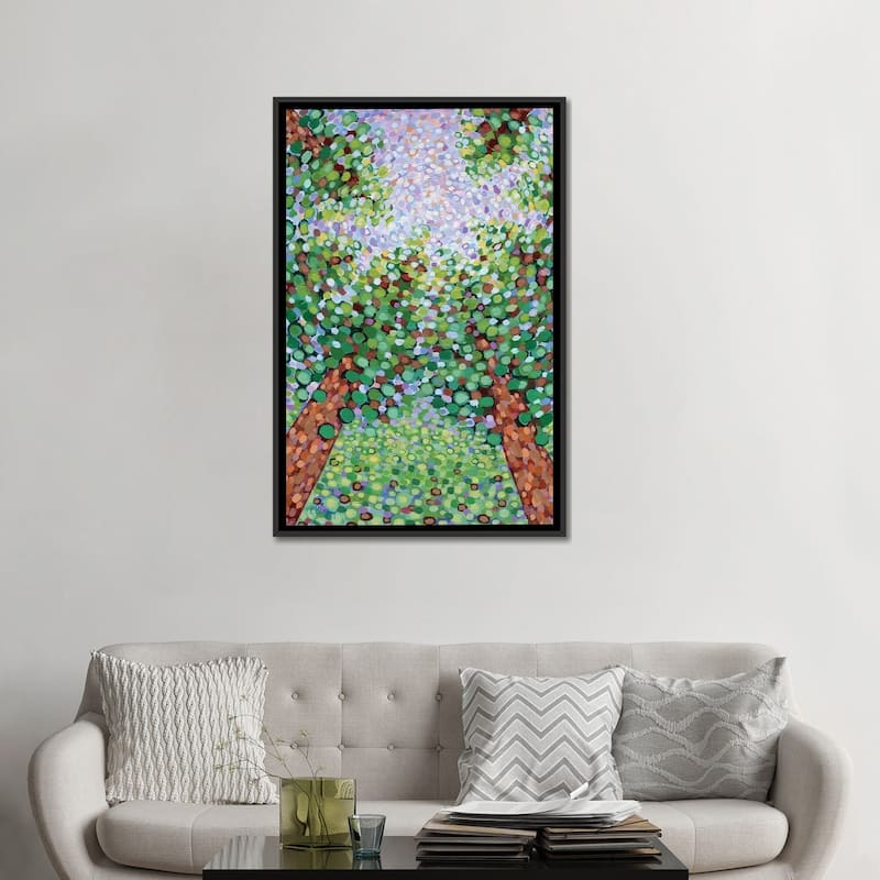 iCanvas "Under The Tall Pines" by Kristen Pobatschnig Framed Canvas Print