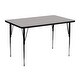 preview thumbnail 1 of 3, 30"W x 48"L Rectangular HP Laminate Activity Table - Height Adjustable Legs