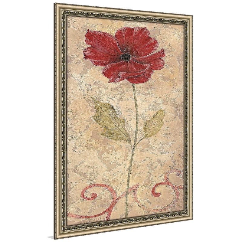 "Poppy Passion II" Print on Acrylic