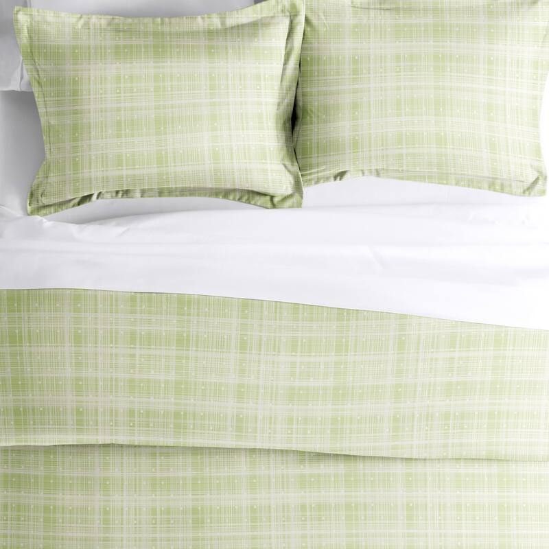 Becky Cameron Polka Dot 3-piece Patterned Duvet Cover Set