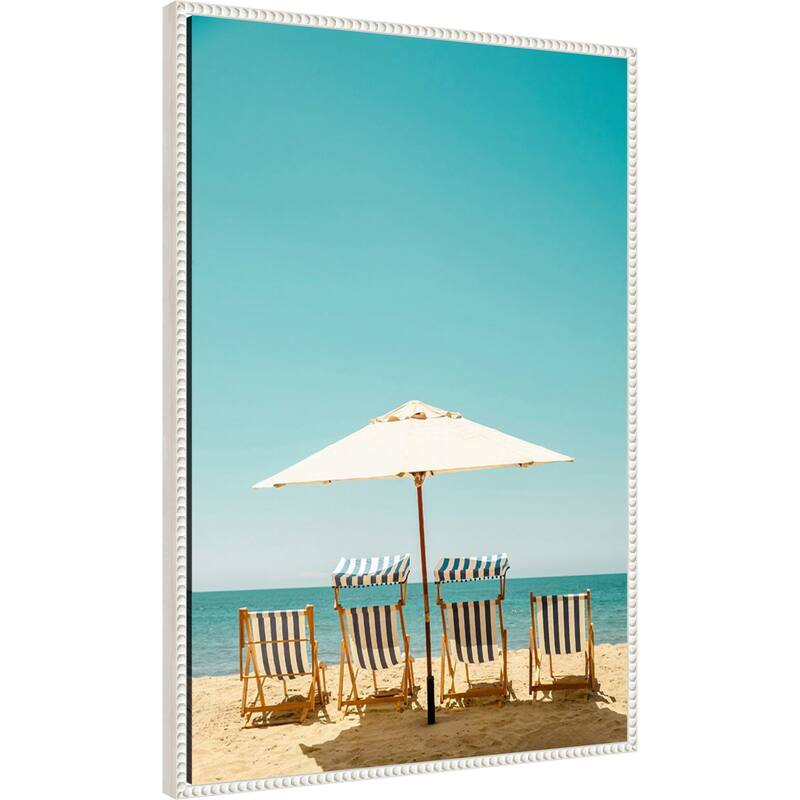 Best Spots by the Ocean by Elena Chukhlebova Framed Canvas Wall Art Print