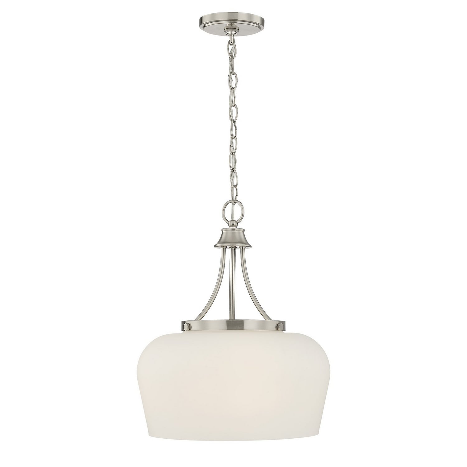 Octave 3-Light Pendant in Satin Nickel
