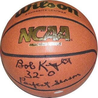 Shop Bobby Knight Signed Ncaa Final Four Indooroutdoor Basketball