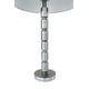 preview thumbnail 28 of 27, Faceted Stacked Metal Table Lamp with Linen Shade