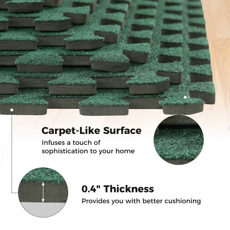 Costway 25/50 Pack-100/200 Sq.Ft. Foam Floor Tiles Interlocking Carpet - See Details