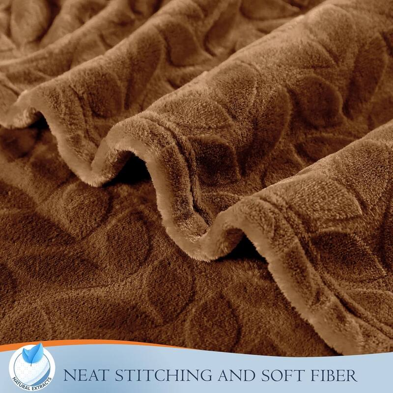Walensee Fleece Throw Blanket Soft and Lightweight for Couch, Sofa, Bed and Lounge Chair, 50"x60"