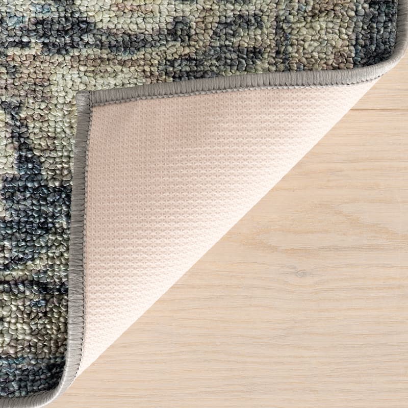 Nuloom Elyra Traditional Bordered Washable Area Rug