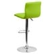preview thumbnail 97 of 111, Modern Vinyl Stitch Back Adjustable Height Barstool - 16"W x 19"D x 35" - 44"H