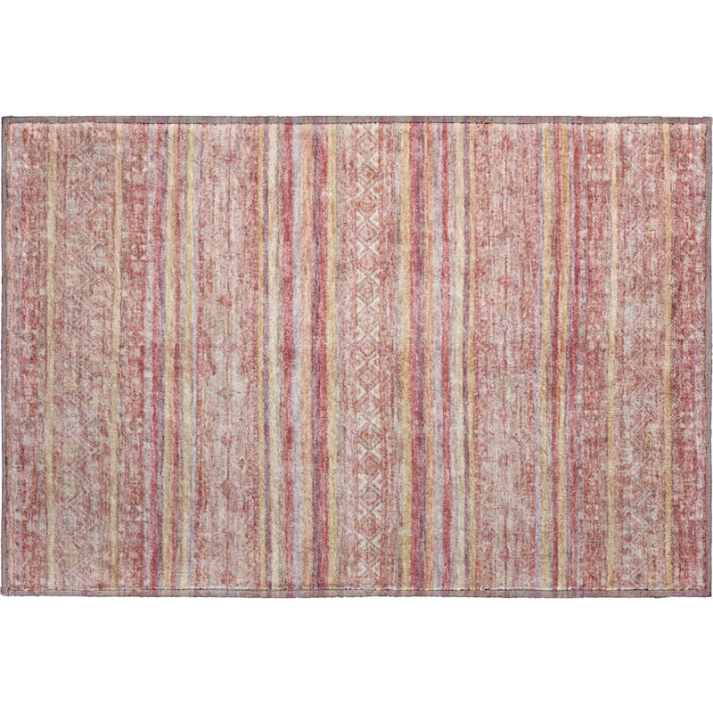 Premium Washable Super Soft Global Stripes Mayfield Rug