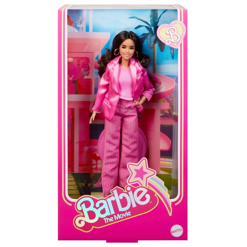 Barbie The Movie Gloria Doll, Pink Power Pantsuit
