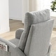preview thumbnail 5 of 48, Modern Tufted Accent Rocking Chair, Upholstered Nursery Glider Rocker with High Backrest for Baby and Kids