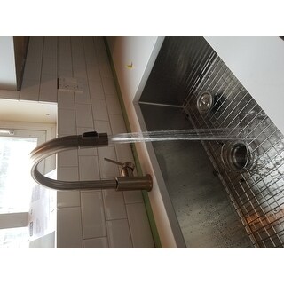 Shop Delta Trinsic Single Handle Pull-Down Kitchen Faucet ...