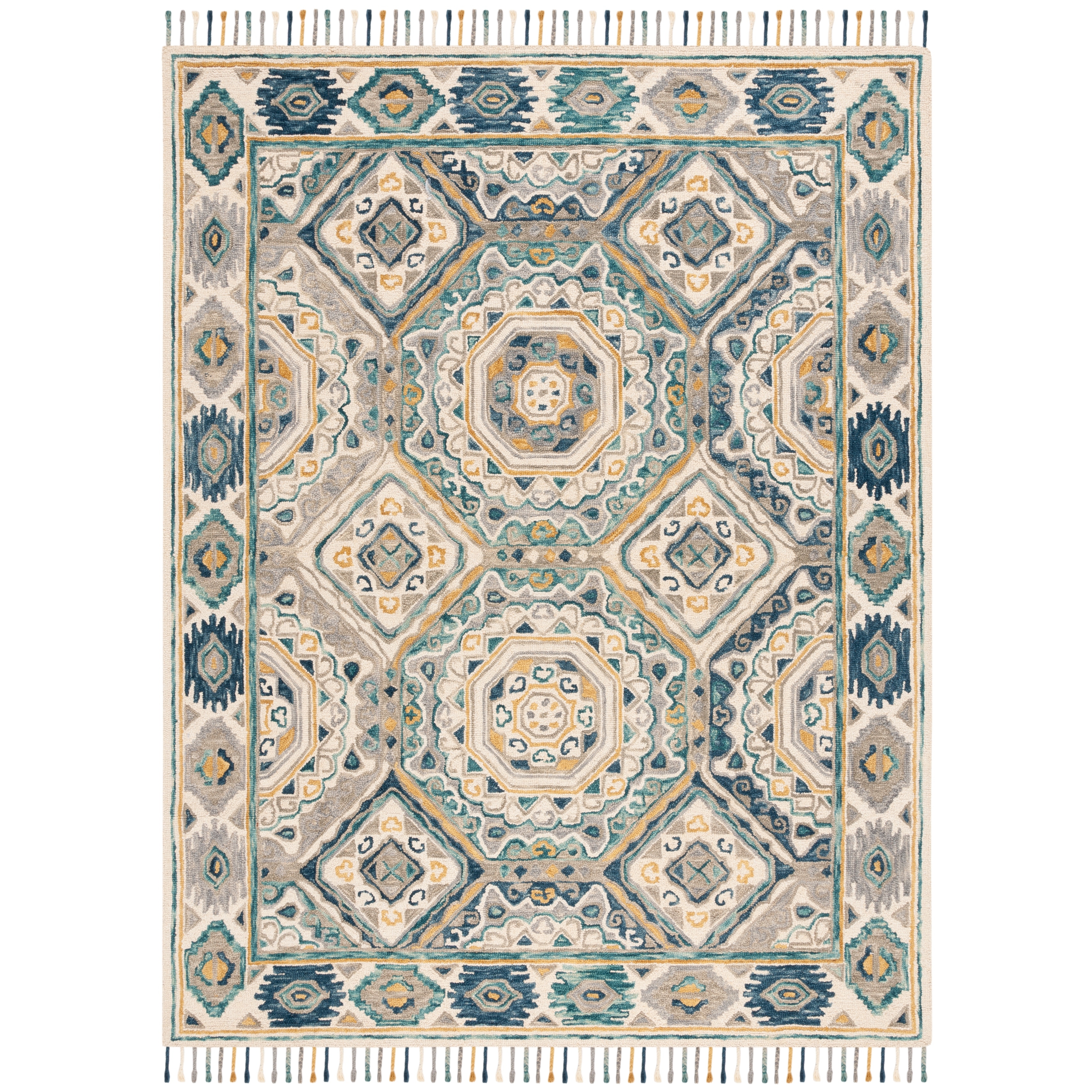 SAFAVIEH Handmade Aspen Bohemian & Eclectic Tribal Wool Rug