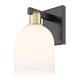 Option Black Antique Brass / White