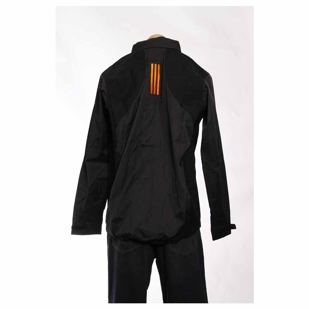 Shop Adidas Mens Bandon Black Athletic Outerwear Jacket Size L