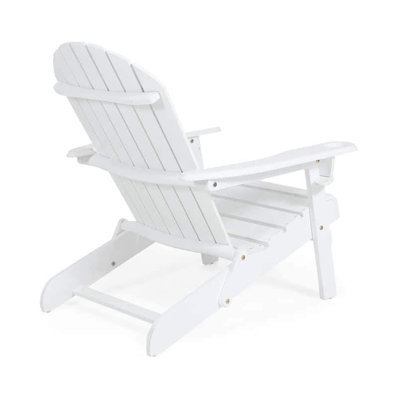 Bellwood Acacia Wood Folding Adirondack Chair by Christopher Knight Home