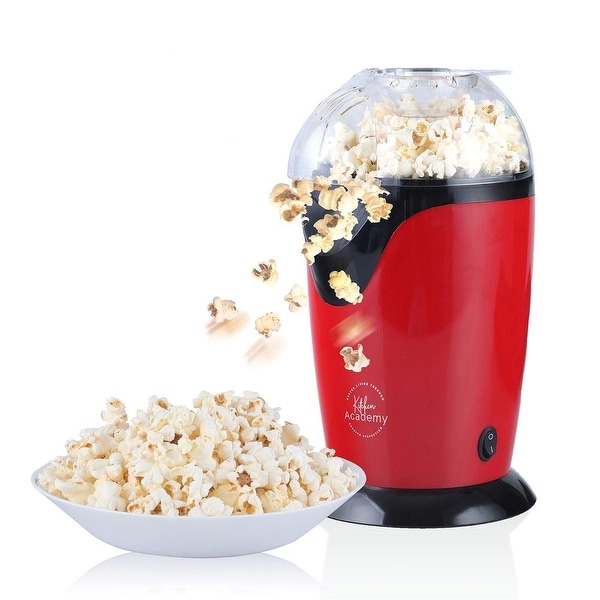 blue popcorn maker