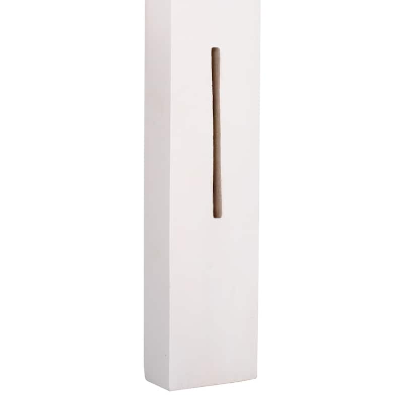 SAFAVIEH Home Remedy Grey Walnut Cut-Out Pattern Headboard