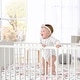preview thumbnail 2 of 4, Sweet Jojo Designs Blush Pink, Grey and White Watercolor Floral Collection Fitted Crib Sheet
