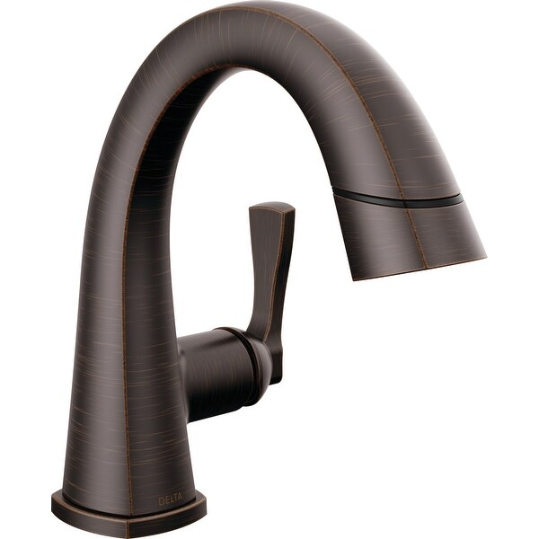 DELTA FAUCET 577-SSPD-PR-DST ストライク バスルーム蛇口 ルミコート ステンレス 並行輸入品 DELTA FAUCET 357756-SSPD-PR-DST Stryke Bathroom Faucet, Lumicoat