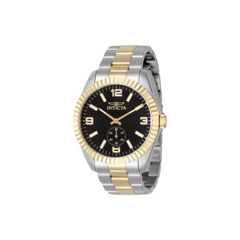 Invicta Men's 49384 Specialty Quartz Multifunction Black Dial Watch