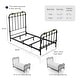 preview thumbnail 2 of 11, Furniture of America Pall Modern Metal Spindle Panel Bed