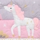 preview thumbnail 8 of 7, Bedtime Originals Rainbow Unicorn Pink/Purple 4-Piece Baby Crib Bedding Set