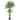 Set of 2 Artificial Silk Potted Phoenix Palm Trees 6'