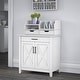 preview thumbnail 3 of 88, Key West Secretary Desk with Storage Cabinet by Bush Furniture