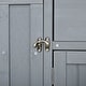 preview thumbnail 18 of 53, Outdoor Kitchen Island with Stainless Steel Top & Storage, Lockable Wheels