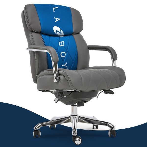 La-Z-Boy Sutherland Quilted Leather Executive Office Chair