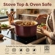 preview thumbnail 37 of 40, Gotham Steel 5QT Dutch Oven Ceramic Nonstick Lightweight Self Basting Lid