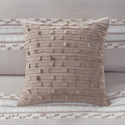 INK+IVY Kerala Cotton Square Pillow