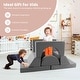 preview thumbnail 8 of 20, 8 Pieces Kids Modular Play Sofa with Detachable Cover for Playroom and Bedroom - 41.5" x 39.5" x 19" (L x W x H)