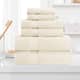 Miranda Haus Soft and Absorbent Zero Twist Cotton 6-piece Towel Set