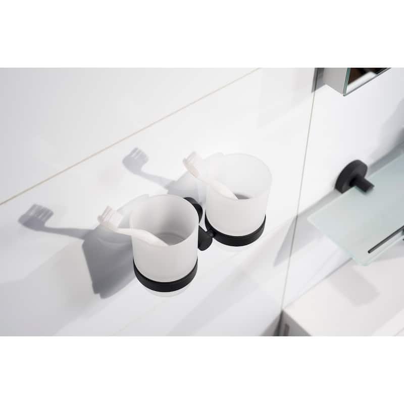 Kosmos Double Cup Holder Black