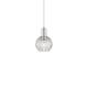 Option Polished Nickel / Clear Basketweave