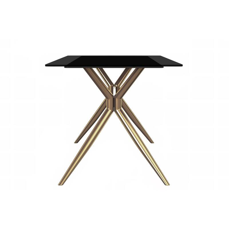 Elega Rectangular Dining Table with Sintered Stone/Glass Top