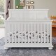 preview thumbnail 1 of 8, Traditional Farmhouse Style 4-in-1 Full Size Convertible Crib - Converts to Toddler Bed, Daybed and Full-Size Bed White