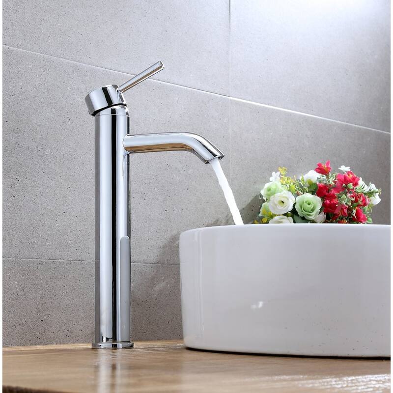Ultra Faucets Euro Collection Single-Handle Tall Vessel Lavatory Faucet