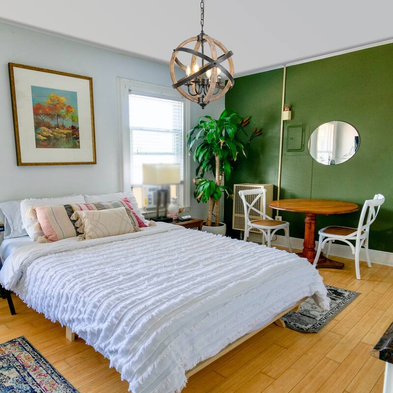 Farmhouse Chandelier Light Fixtures,4Light Adjustable Height Dining