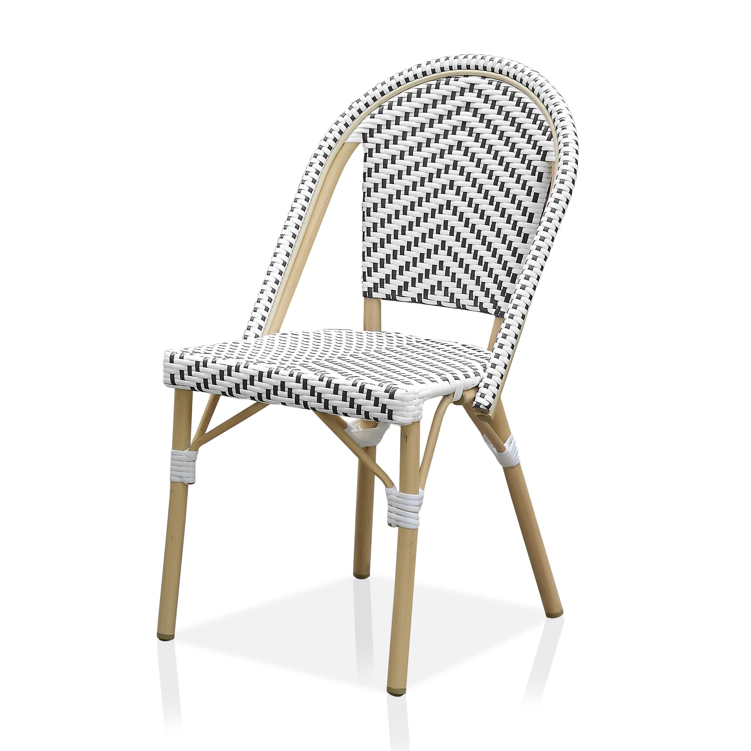 Furniture of america sel discount contemporary wicker patio chairs