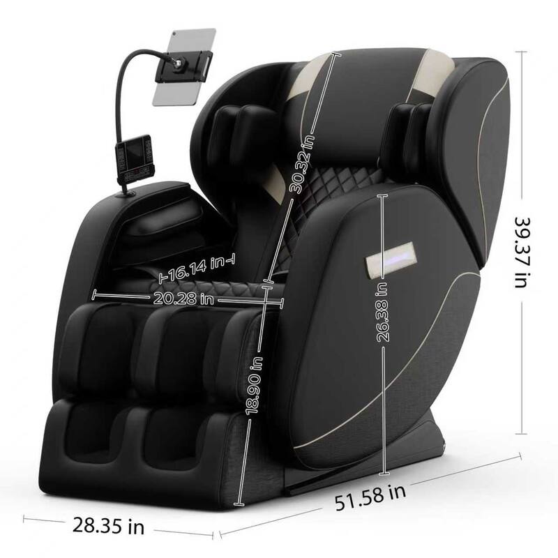 Massage Chair Recliner with Zero Gravity with Full Body Air Pressure