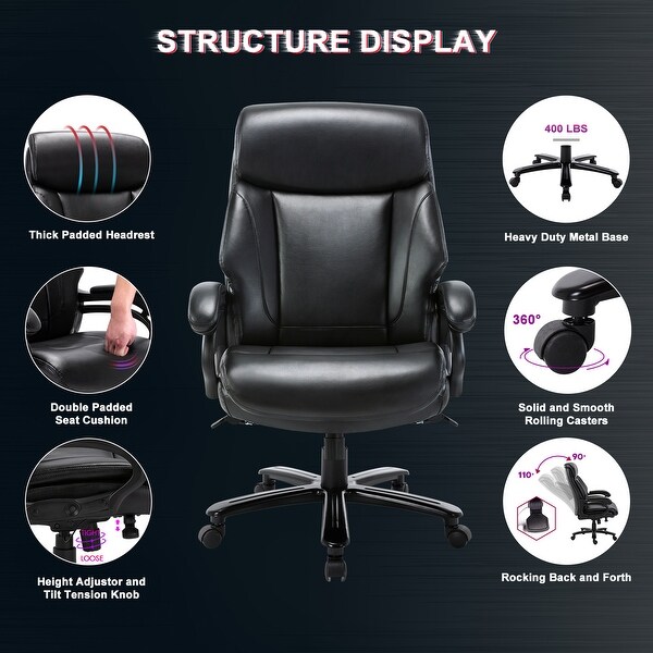 Snugway High Back Big Tall 400lb Ergonomic Executive Office Chair On Sale Bed Bath Beyond 32362316