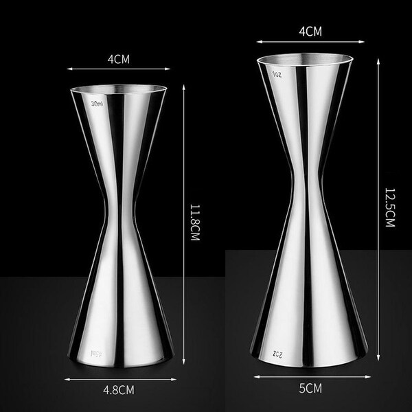 45Ml/60Ml Cocktail Jigger Smooth Surface Japanese Style Small Size
