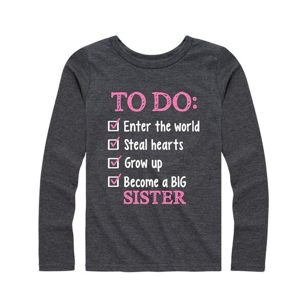 big sister shirt long sleeve