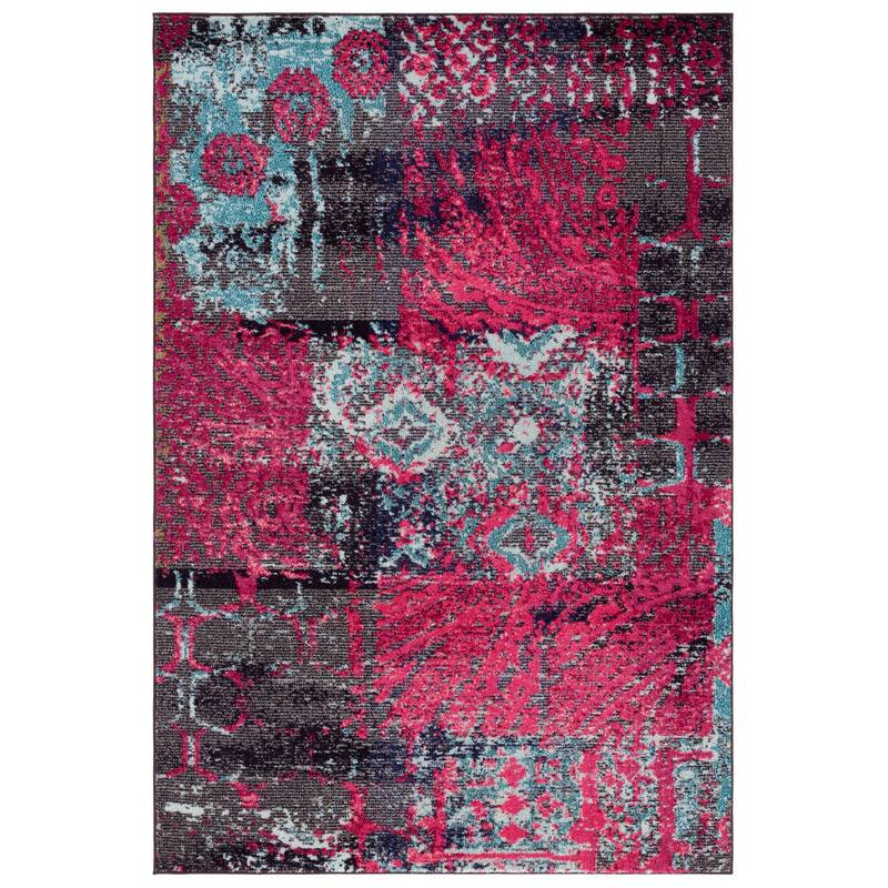 SAFAVIEH Monaco Ardak Distressed Boho Rug