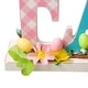 preview thumbnail 9 of 37, Glitzhome Wooden Happy EASTER HOP with Artificial Rattan Table Sign Decor Centerpiece