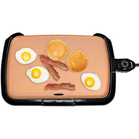 Caynel 16 inches Professional Electric Griddle with Smoke less Non-Stick Coating