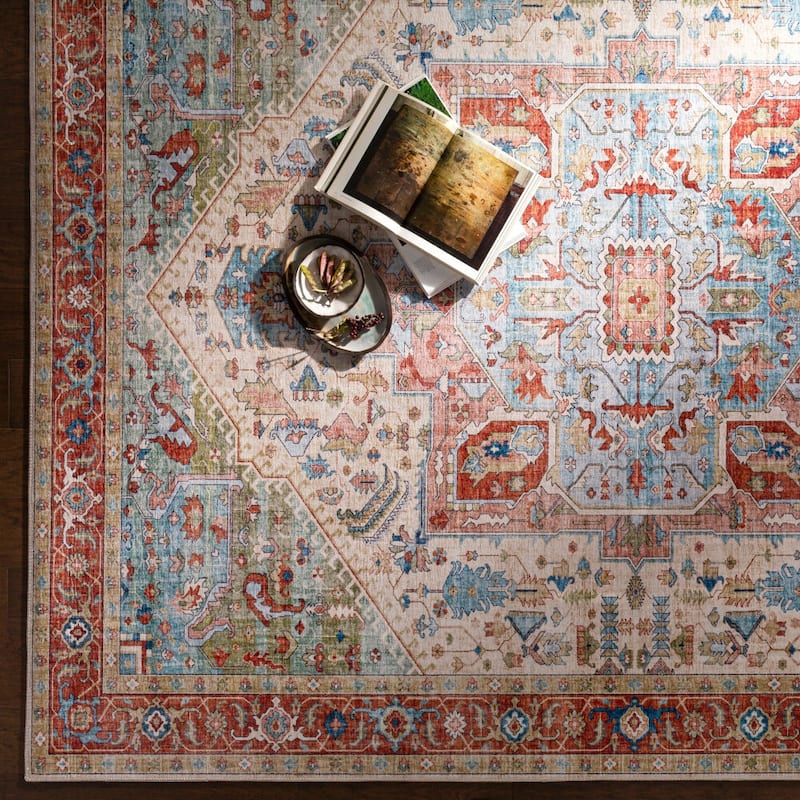 Livabliss Iris Traditional Area Rug